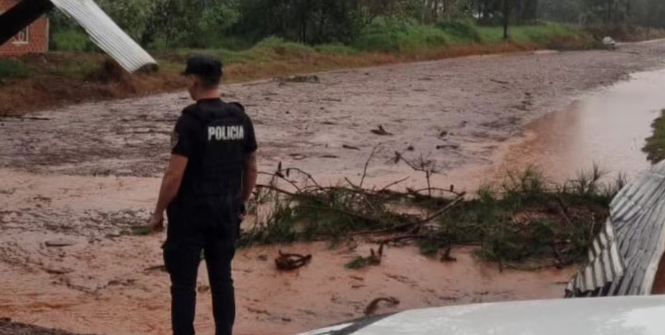 Temporal en Misiones: dos heridos y destrozos en múltiples localidades