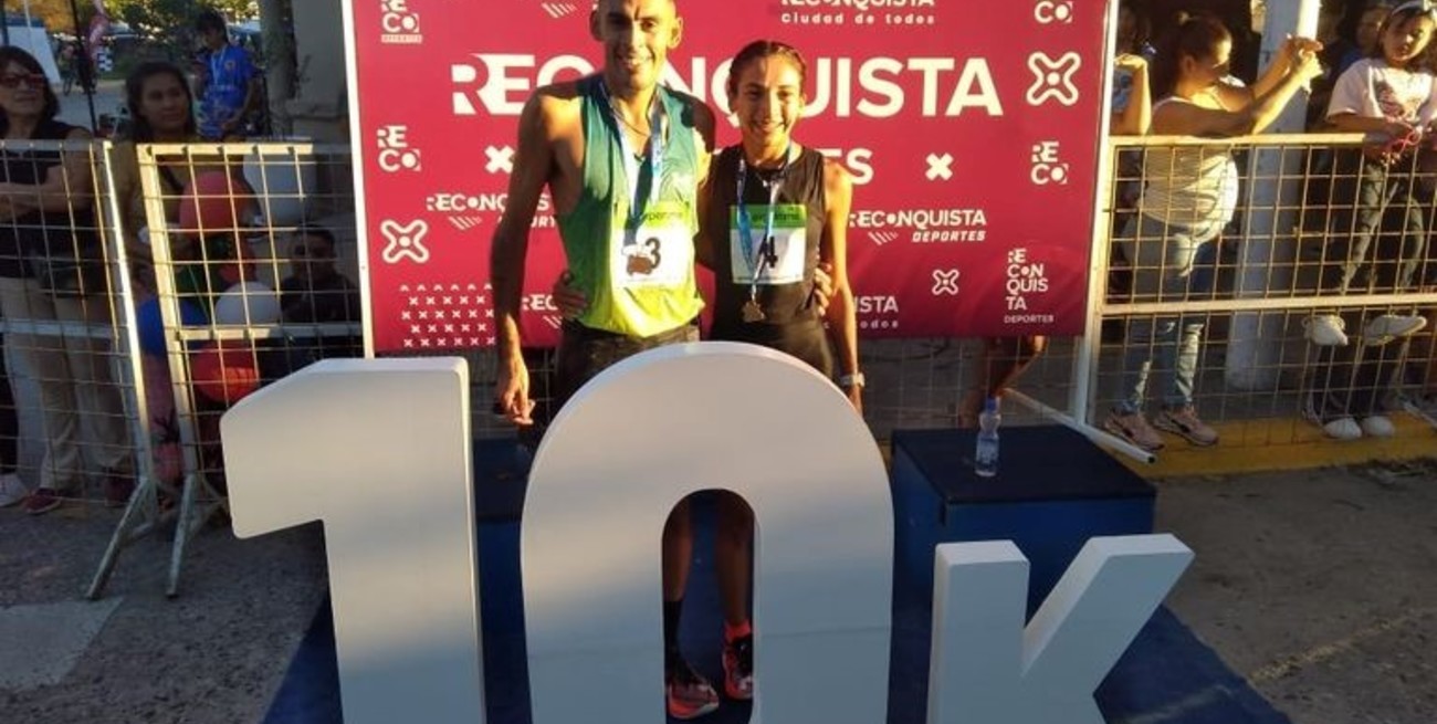 10K Reconquista: Alan Niestroj y Nely Peñaflor fueron los ganadores