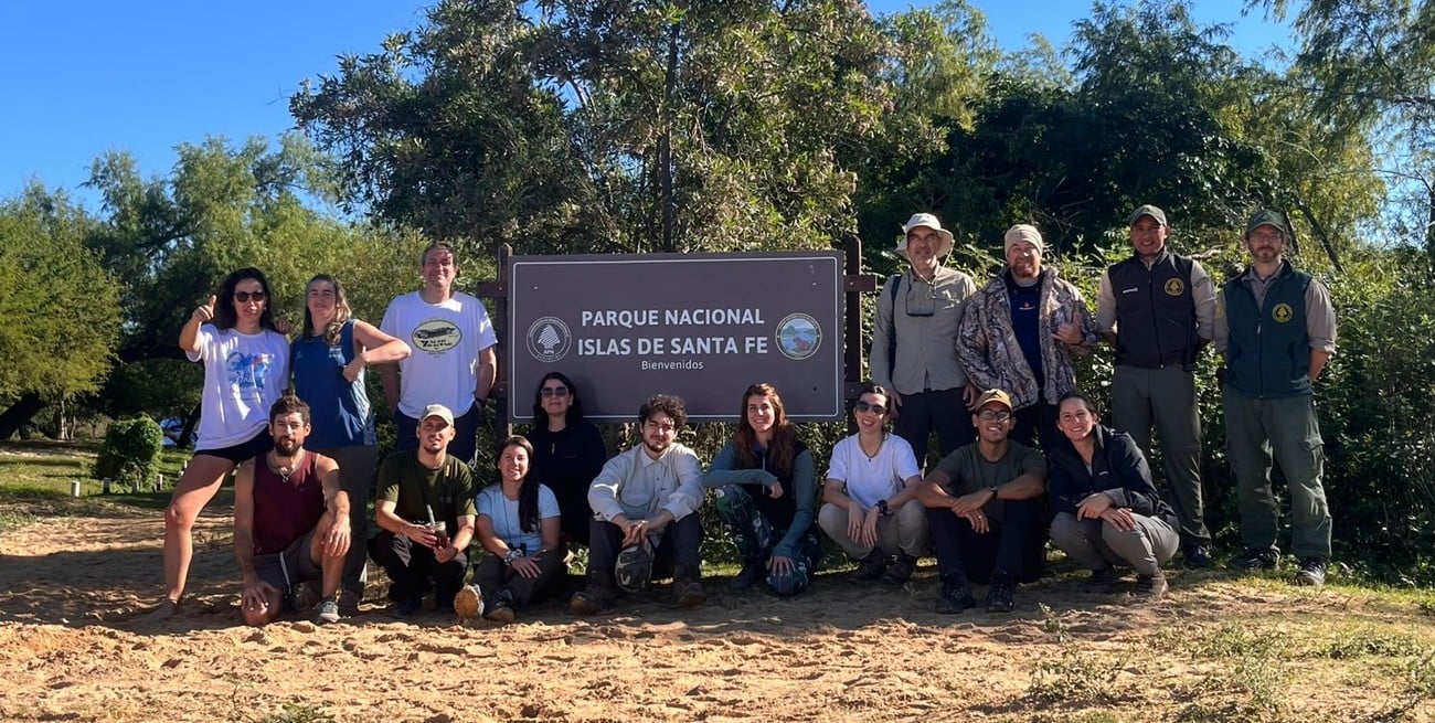El Parque Nacional Islas de Santa Fe fue escenario de un avistaje de aves que completó 50 especies