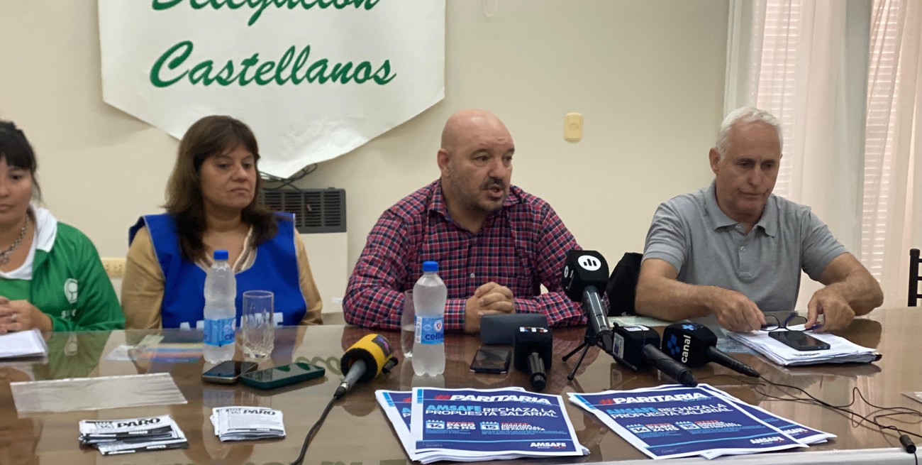 Amsafe ratificó el rechazo a la propuesta salarial del Gobierno: "Los incrementos quedaron por debajo de la inflación"