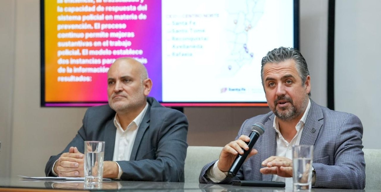 Seguridad presentó cómo funcionará la central OJO para el análisis operativo en la ciudad de Santa Fe