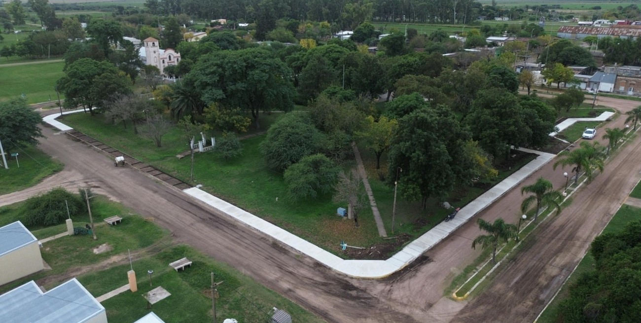 Avanza la renovación integral de la plaza principal de La Rubia