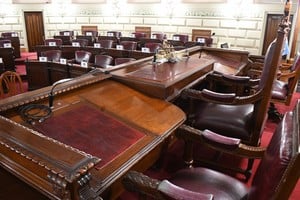 La Cámara de Diputados deberá ser adaptada para la realización de la Convención. Foto: Luis Cetraro.