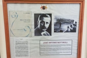 La placa de Bottiroli puede verse en el Museo del Liceo Militar. Crédito: El Litoral
