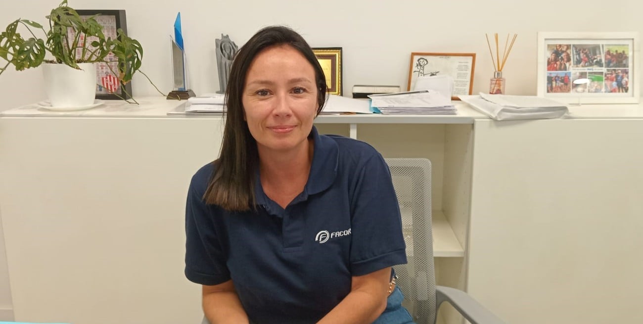 Ivana Taborda, la joven empresaria que se sentó junto a Spahn cuando presentó su lista en Unión