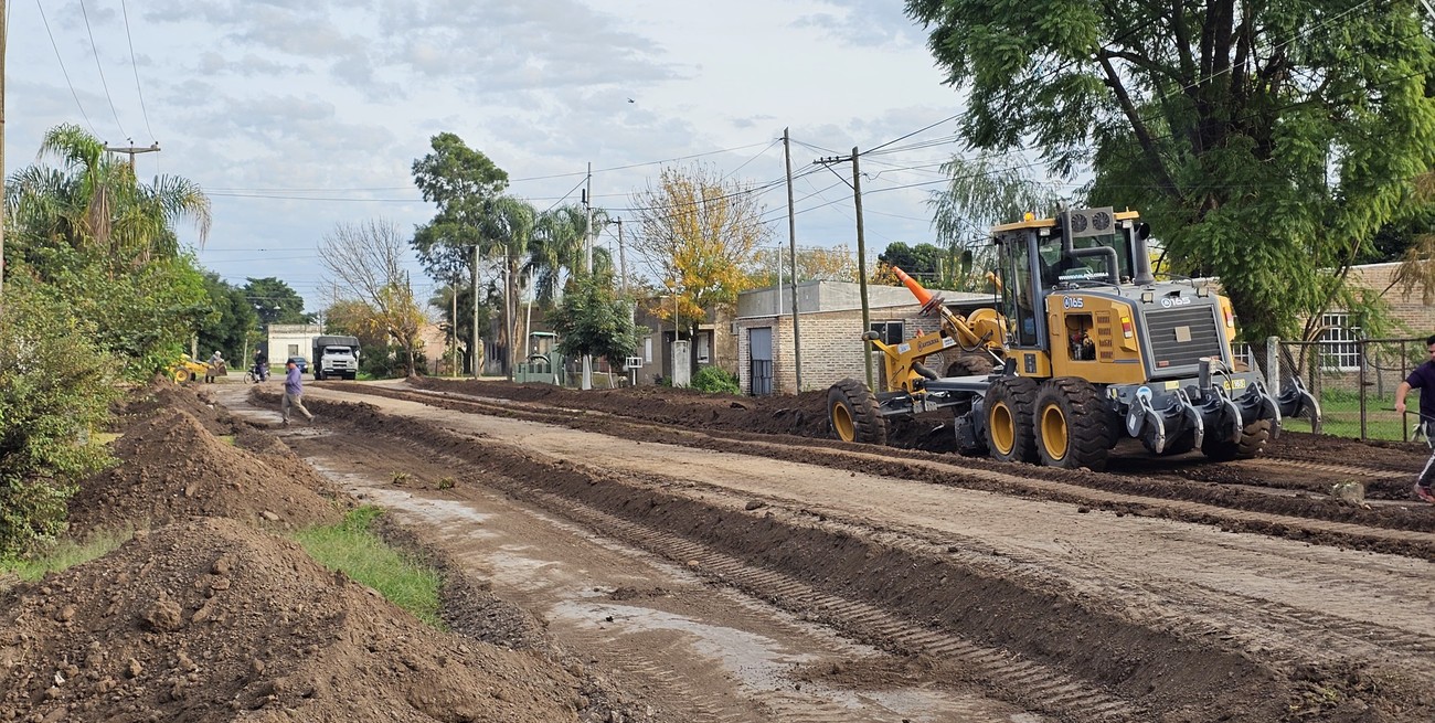 Borla destacó el avance de la obra pública en Videla