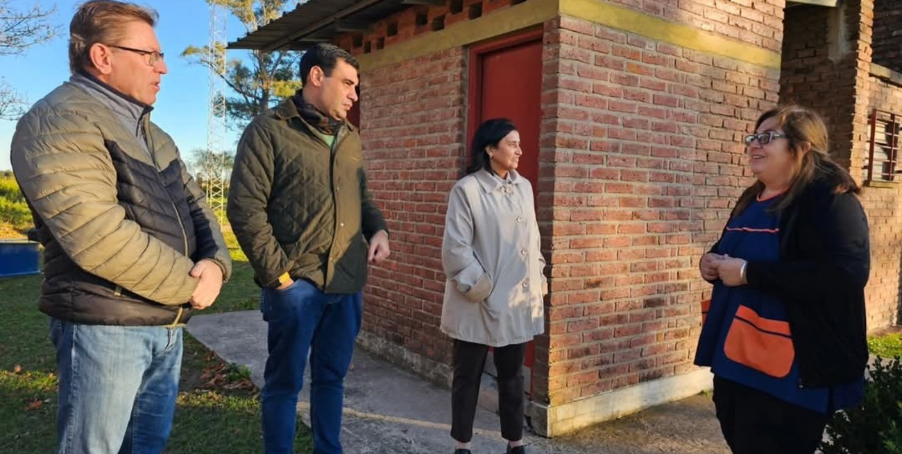 Gestiones del senador Borla para más inversión en escuelas del departamento San Justo