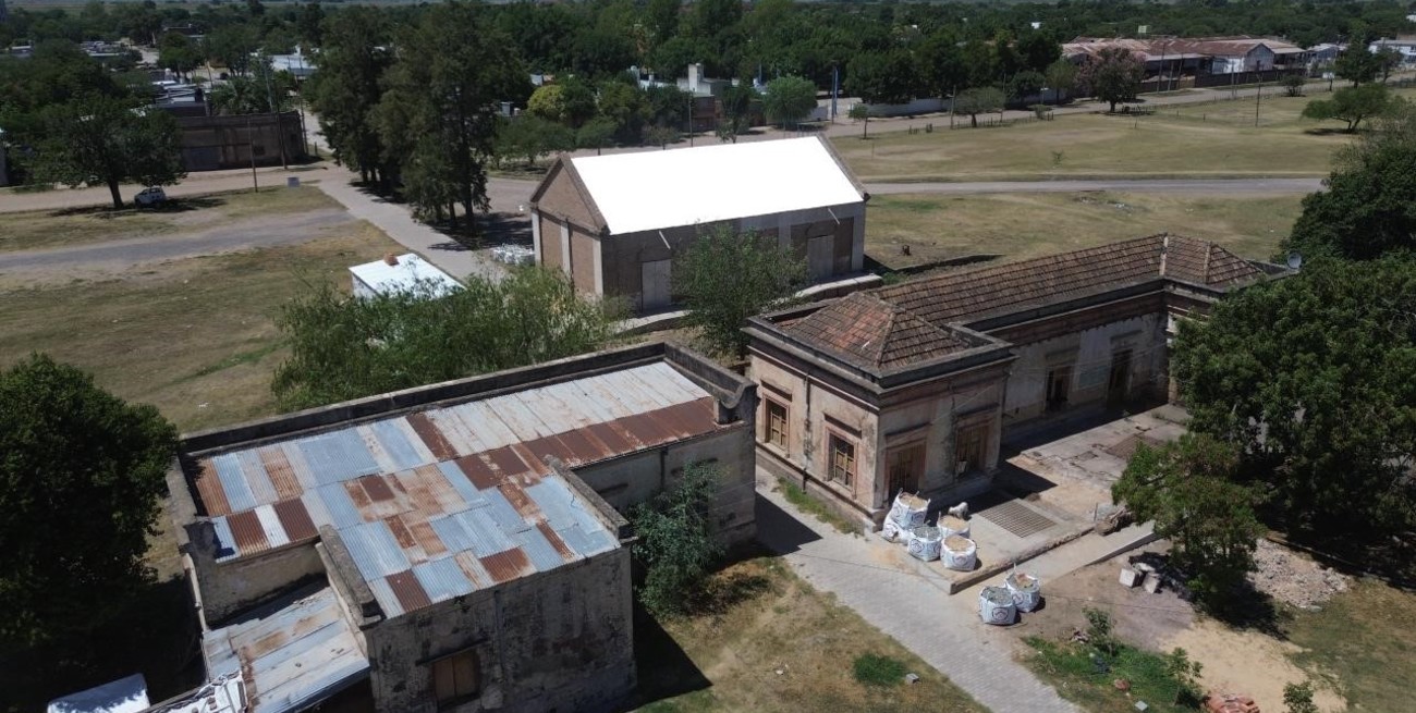 El gobierno provincial recupera el casco histórico del ferrocarril en San Justo