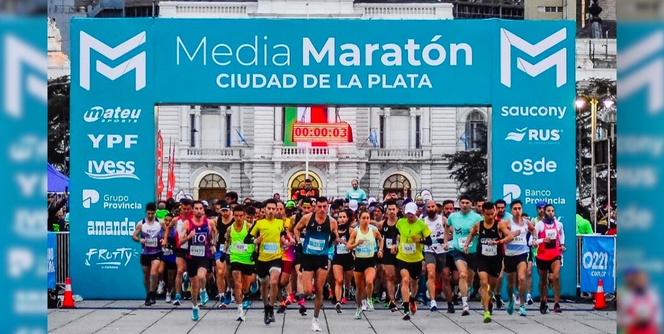 La Media Maratón Ciudad de La Plata ya tiene fecha y están abiertas las inscripciones