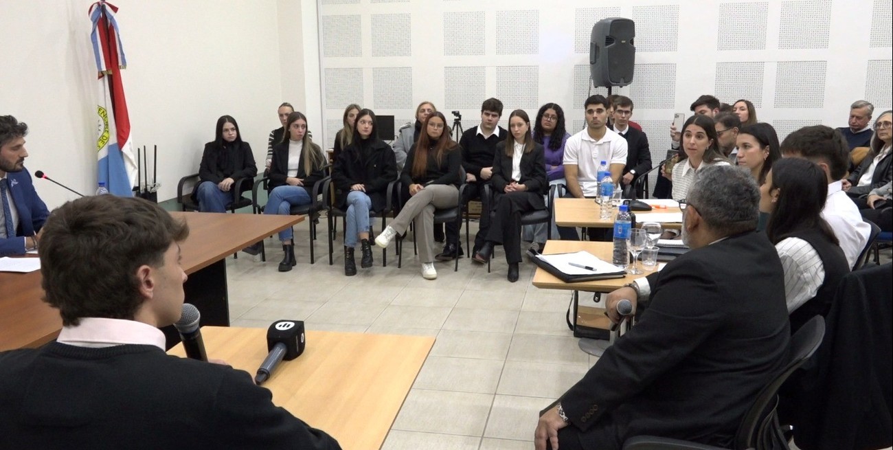 Balance positivo del simulacro del juicio por jurados que se realizó en Rafaela