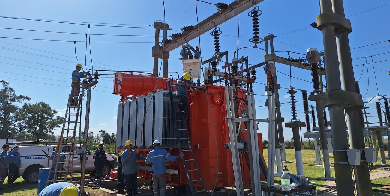 EPE repotenció la estación transformadora de Ceres y se benefician 60.000 vecinos