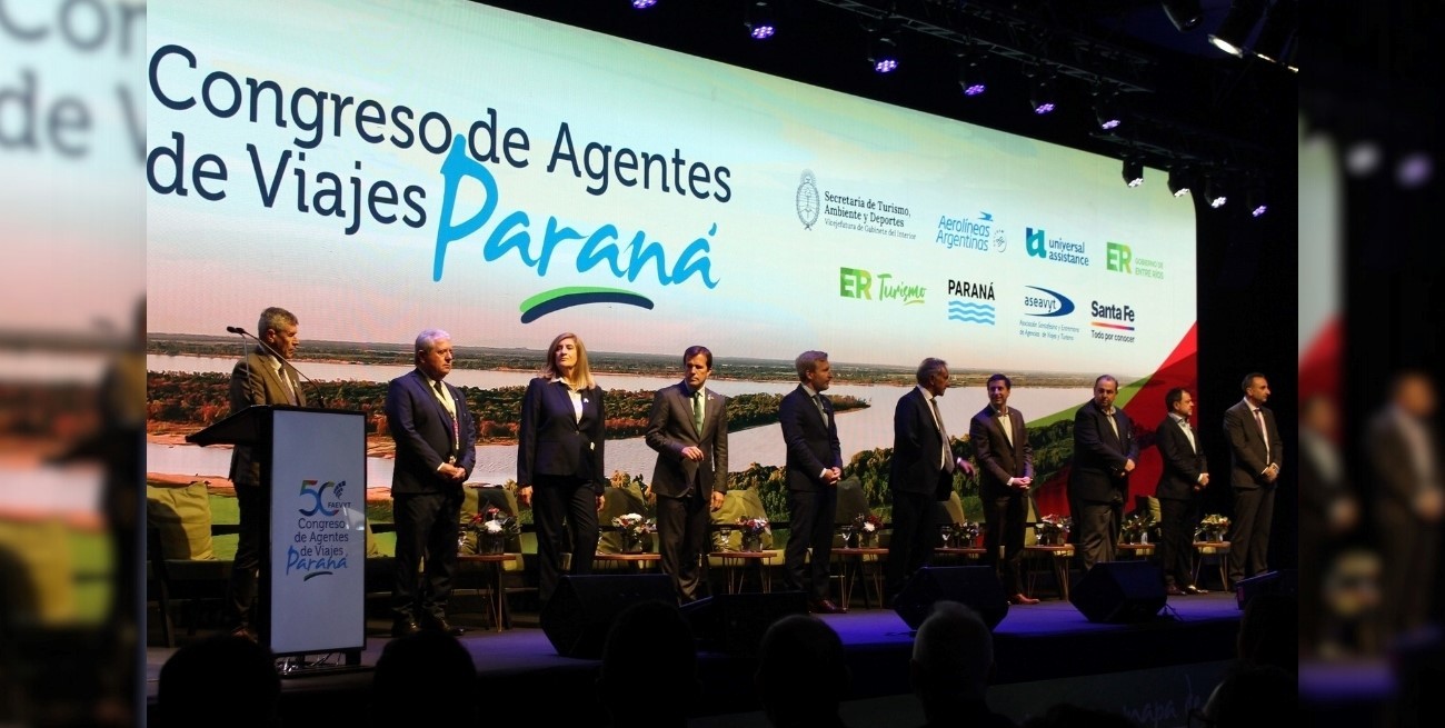 Santa Fe dice presente en el 50° Congreso de Agentes de Viajes