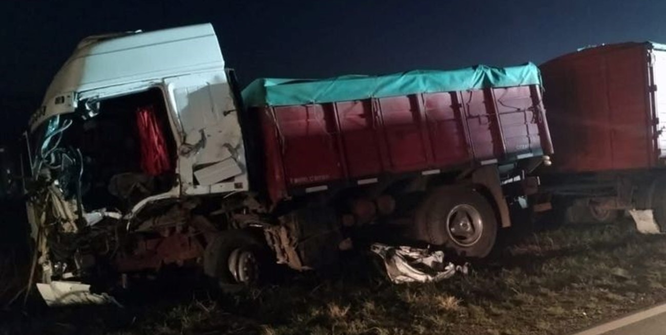 Accidente fatal en ruta 90: está fuera de peligro el camionero de María Teresa