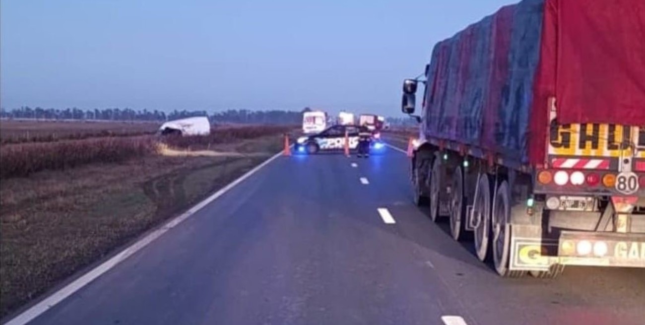 Grave accidente en Ruta 90 entre Alcorta y Carreras