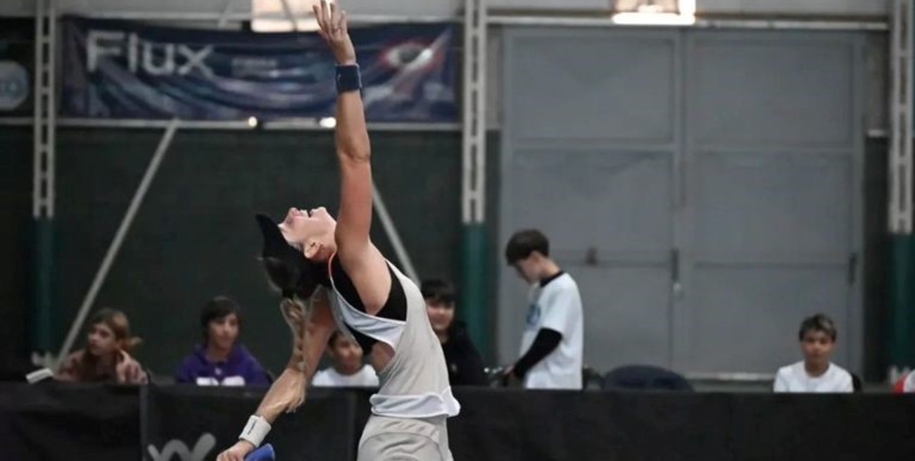 Tenis: Vito Bosio se consagró campeona del W15 de Trelew