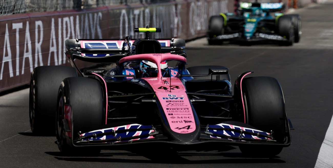 Colapinto esquivó un accidente en Mónaco y quedó como único Alpine en carrera