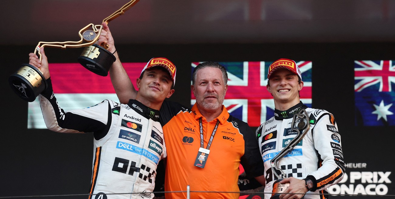 Fórmula 1: Norris festejó en Mónaco y Colapinto mostró solidez en su segundo GP