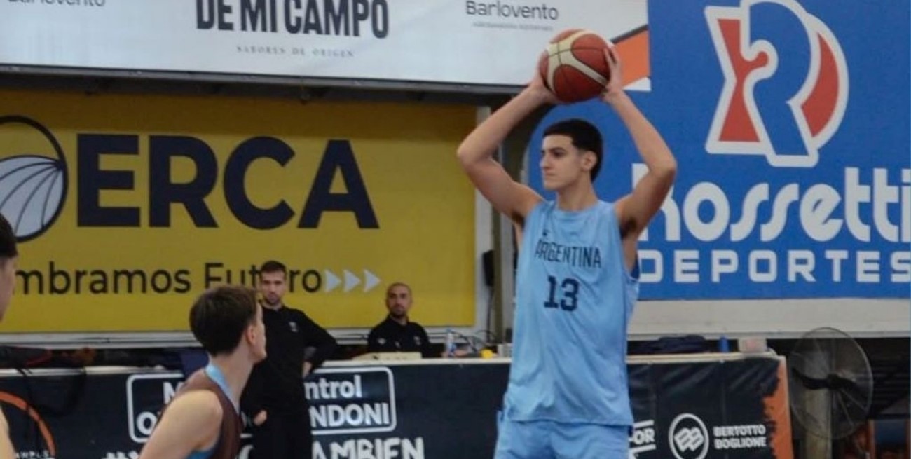 Luciano Turrini: del semillero de Firmat al continente con la celeste y blanca