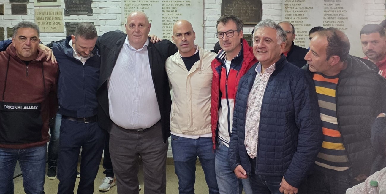 Spahn invitó a Desvaux y a Castiglioni para que vayan con Unión a Brasil
