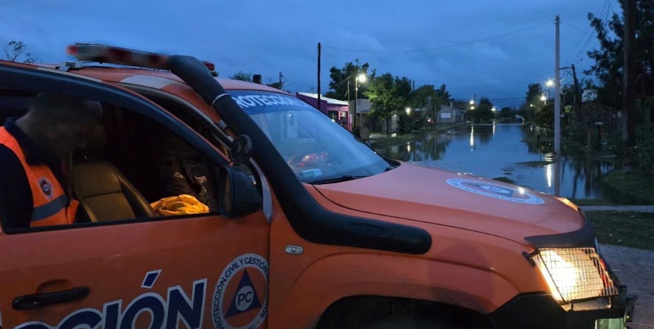Fuerte temporal en el norte santafesino: la Provincia asiste a los afectados en Vera y otras localidades