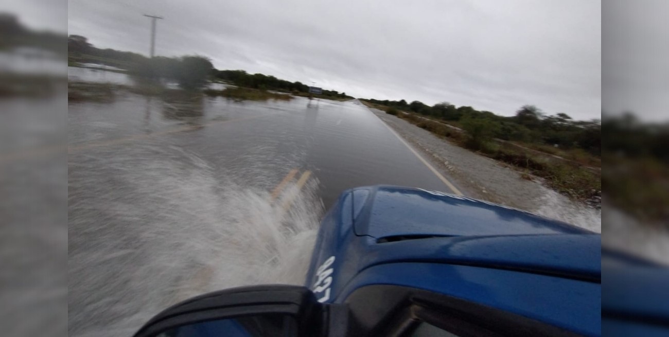 Colonia Durán: cayeron 300 mm y provocaron evacuaciones y cortes parciales de rutas