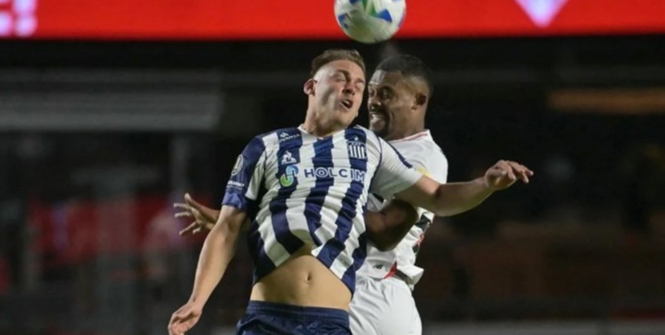 Talleres perdió con Sao Paulo por 2 a 1 y quedó eliminado en la Copa Libertadores