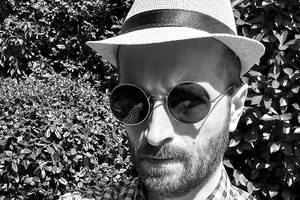 Augusto Munaro, autor de "1944", libro publicado por Volcán de Agua. Gentileza