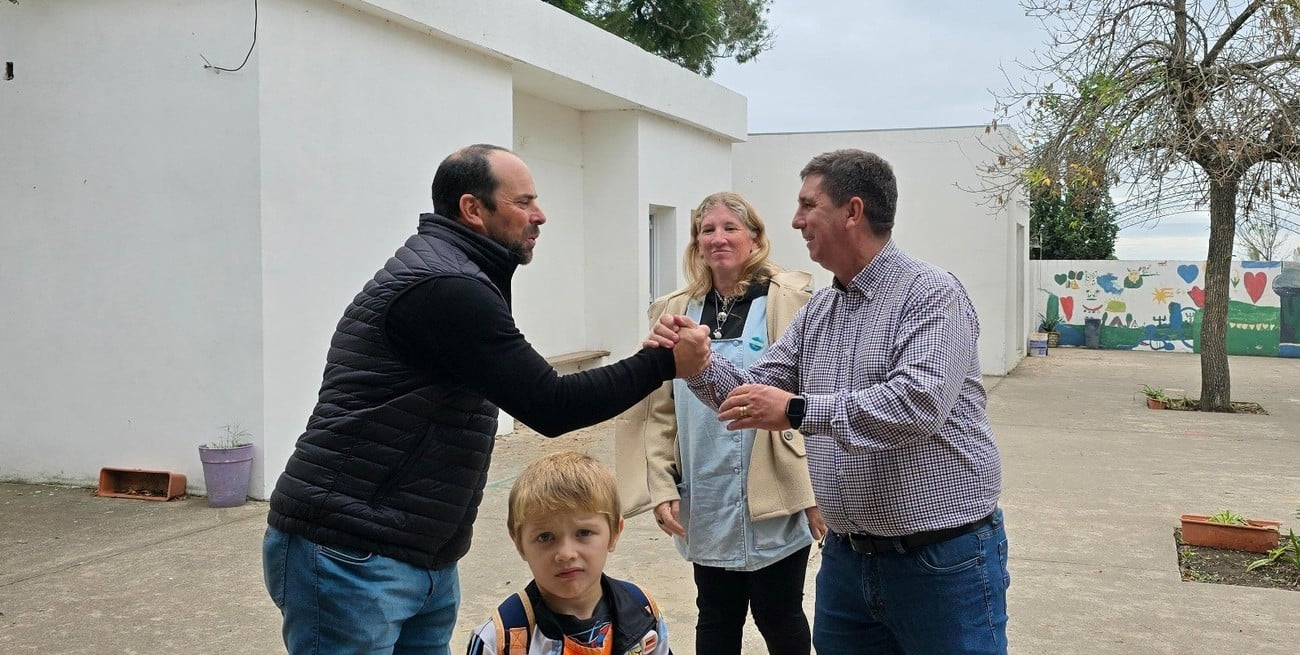 Pirola potencia el trabajo conjunto en cada localidad del departamento Las Colonias