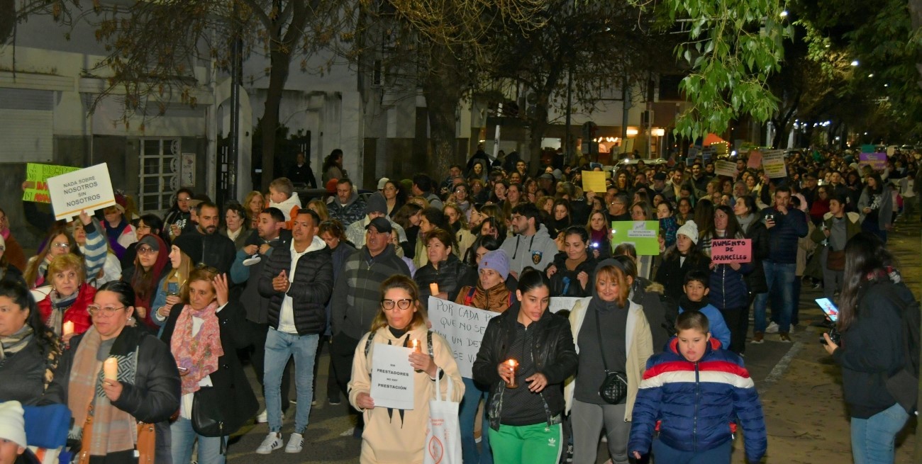 Santa Fe también marchó por la Emergencia en Discapacidad