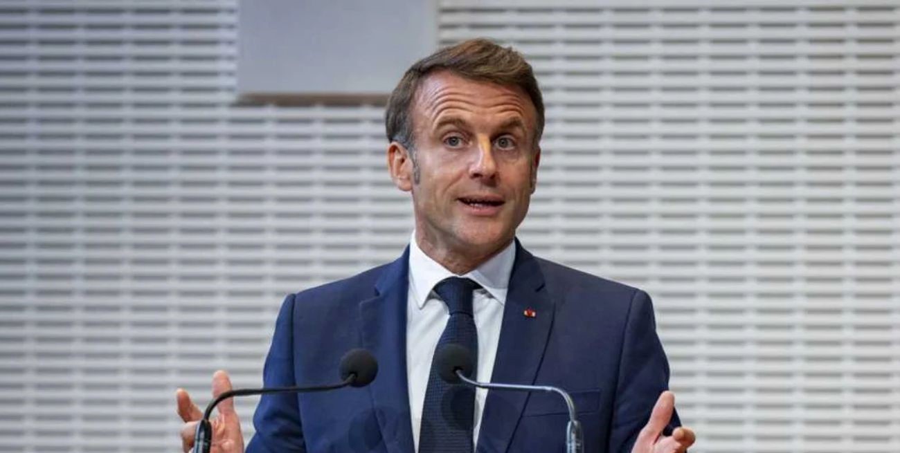 Macron pidió a Europa endurecer postura ante Israel