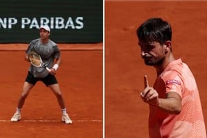 Horacio Zeballos (derecha) y Mariano Navone (izquierda).