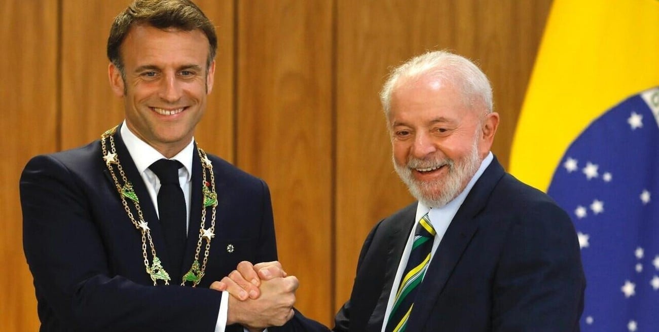 Emmanuel Macron recibirá a Lula da Silva en París