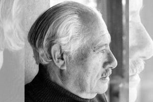 Retrato del doctor Agustín Zapata Gollán, destacado historiador y escritor santafesino de múltiples facetas. Banco de Imágenes Florian Paucke