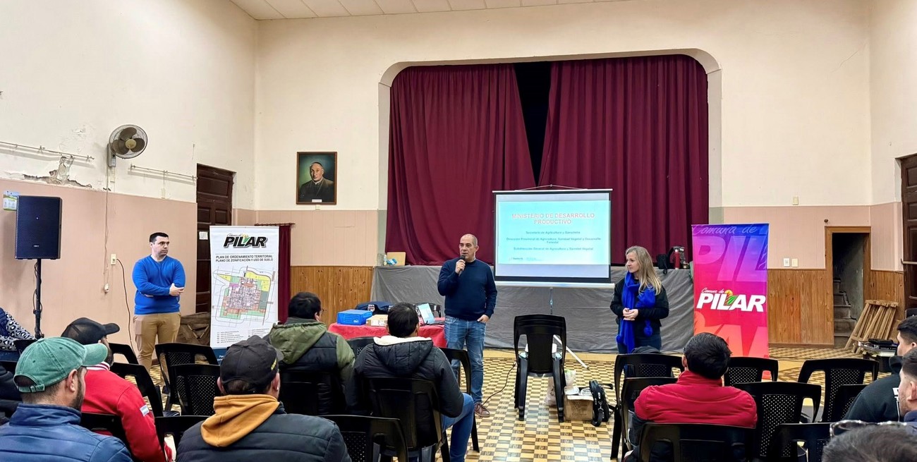 Pilar fue sede de una importante jornada de capacitación para aplicadores