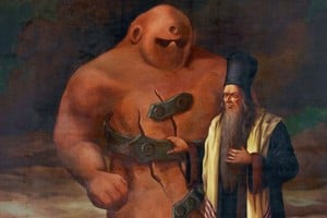 El Gigante de Piedra nunca pudo ser hombre, nunca fue dueño de la palabra.