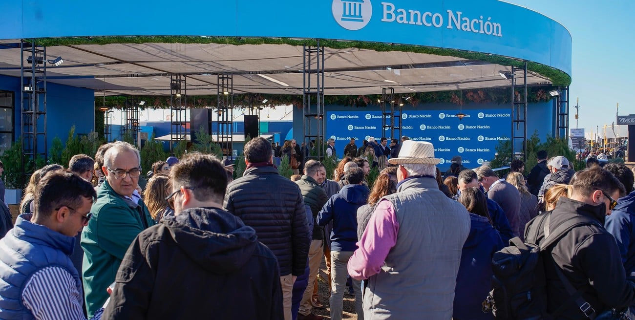 Banco Nación presentó créditos con tasas récord en Agroactiva 2025