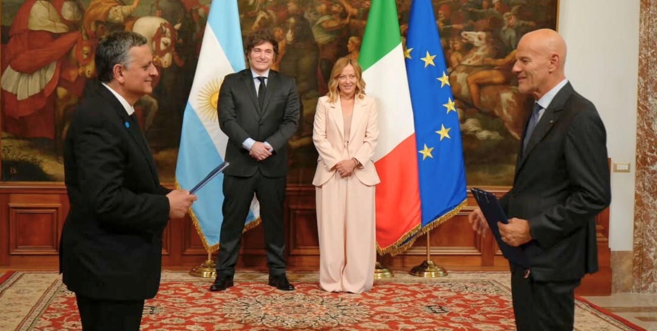 Milei y Meloni apadrinaron un millonario acuerdo para exportar gas de Vaca Muerta a Italia