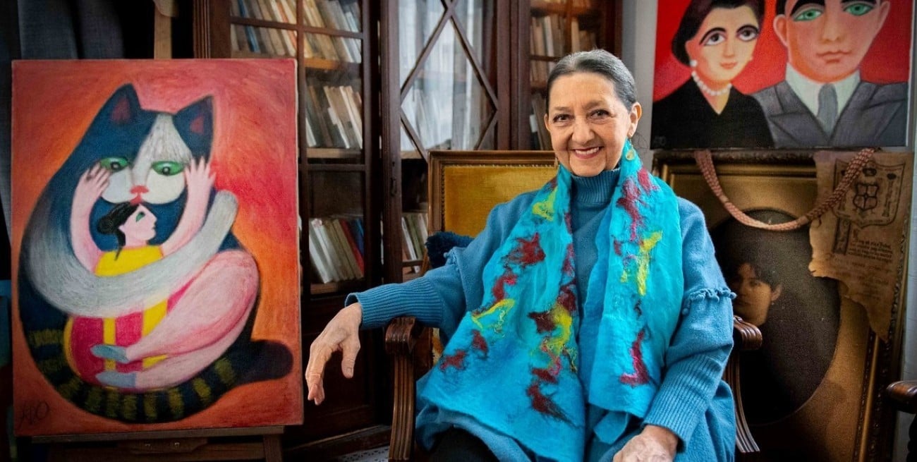 Allá adentro de Alicia Dujovne Ortiz, creció un árbol de poesía 