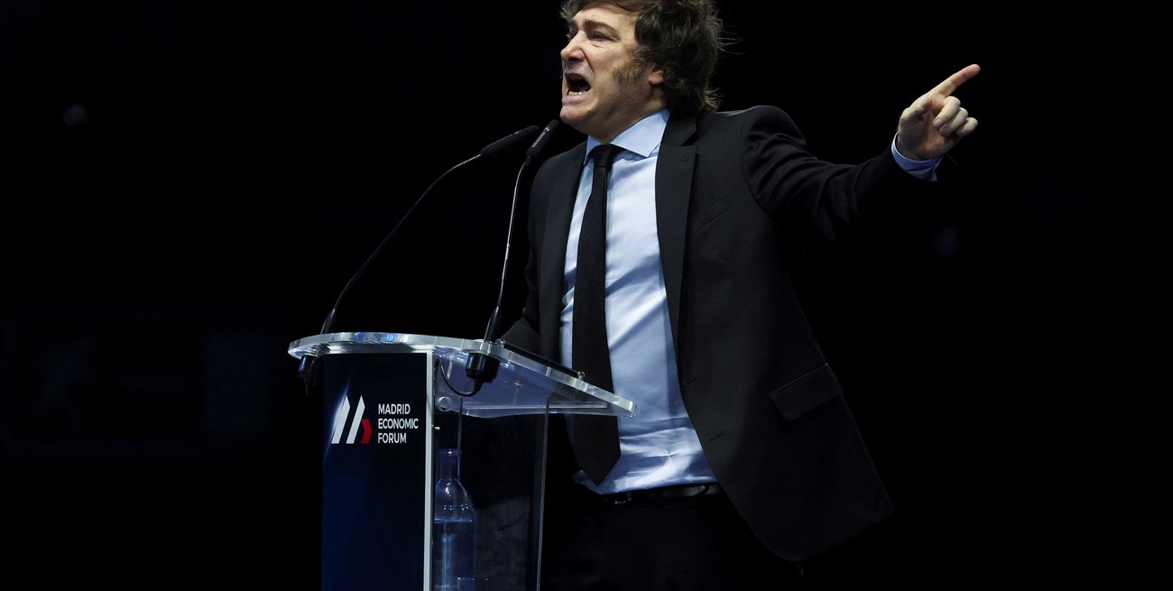 En Madrid, Javier Milei cerró el Foro Económico destacando el "ajuste brutal" de su gobierno