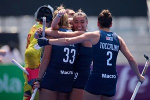 Las Leonas vencieron a España por 2-0. Crédito: NA