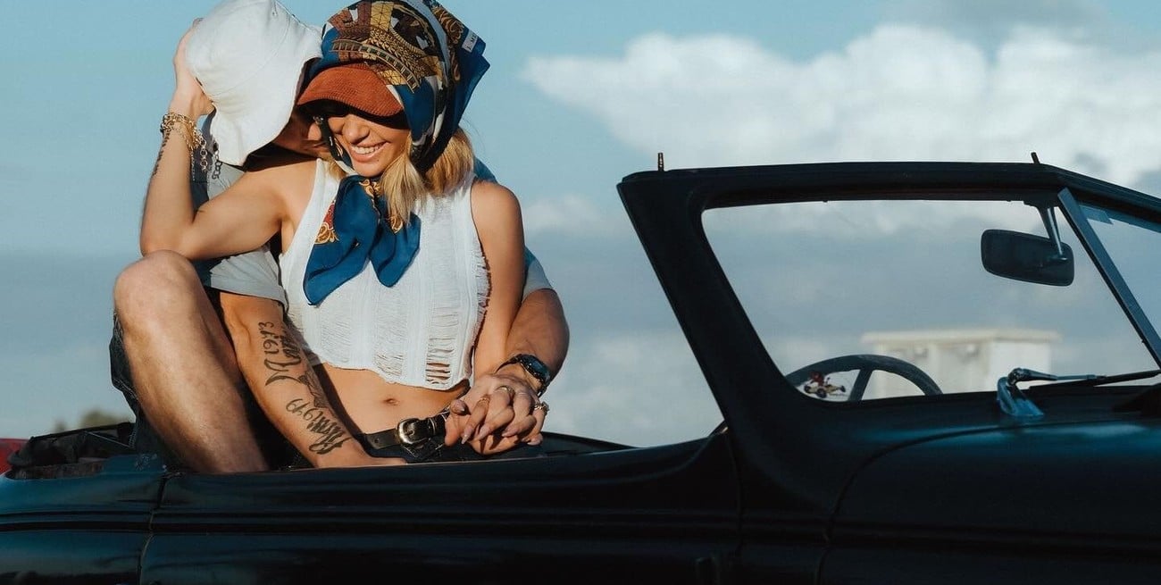 María Becerra reapacere en las redes con un tierno posteo para su novio