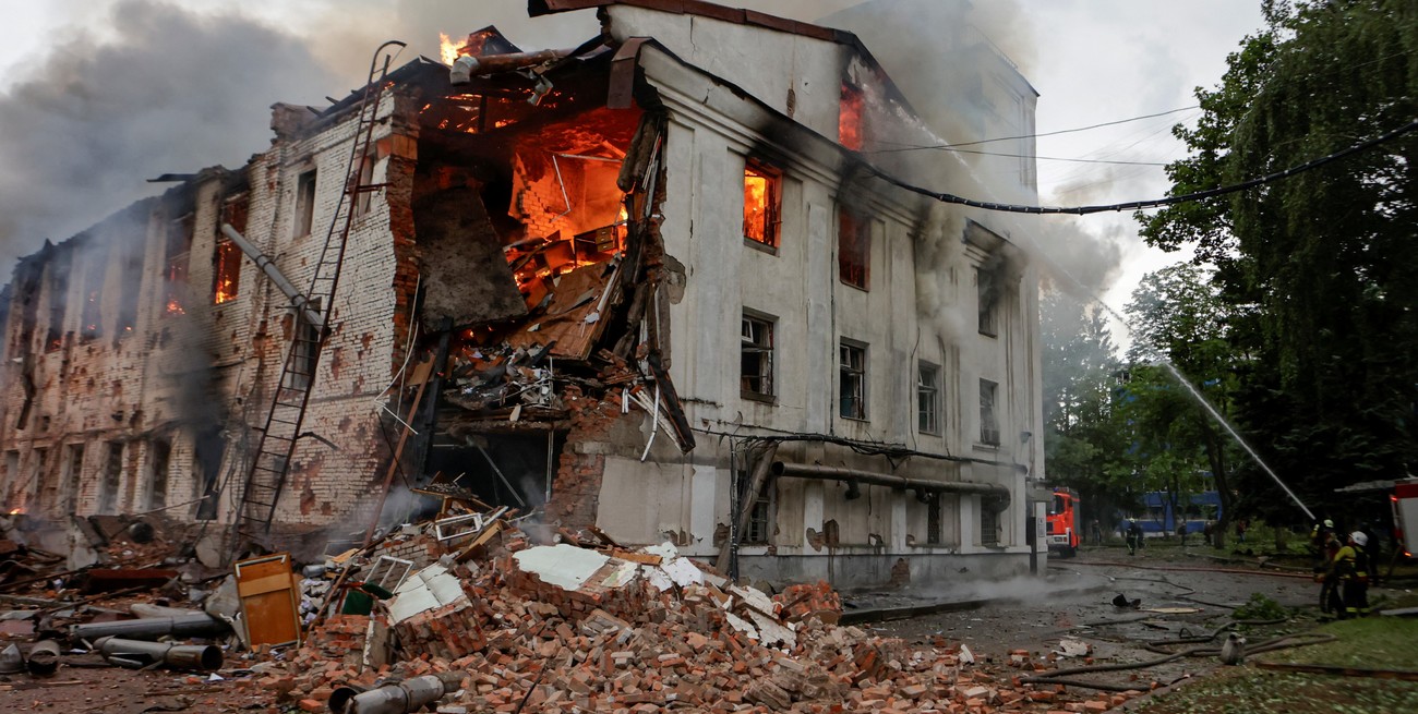 Rusia lanzó 479 drones y 20 misiles en el mayor ataque aéreo de la guerra