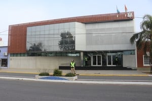 La sede de los tribunales en San Cristóbal. Foto:  Víctor Rivero
