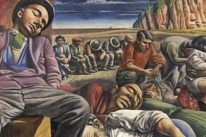 Fragmento "Desocupados". Foto: Gentileza Castagnino