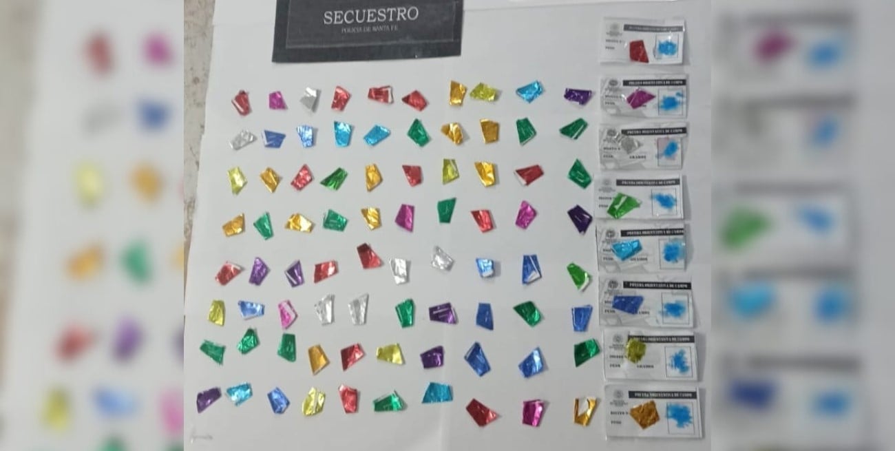 Narco barrial cayó con 88 dosis de cocaína en una bolsa