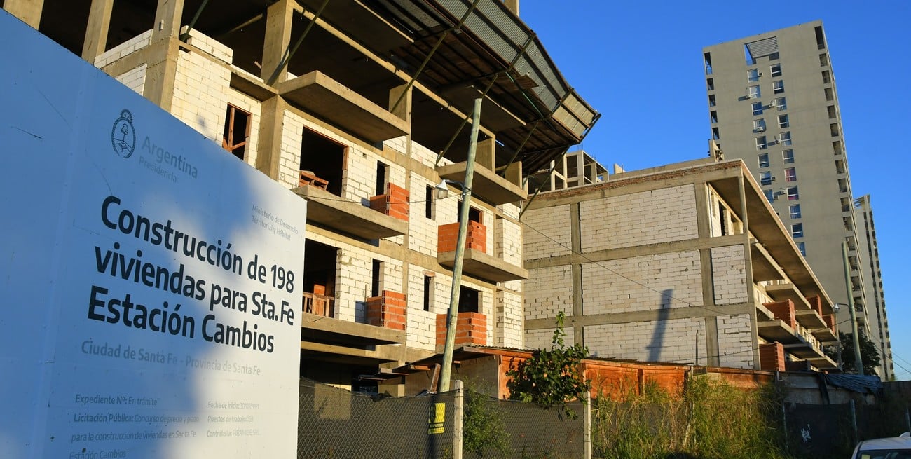 Fin del Procrear: en la ciudad de Santa Fe quedaron dos desarrollos urbanísticos paralizados