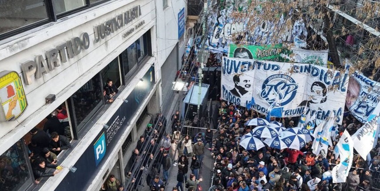 Duro comunicado del PJ por el fallo contra Cristina Fernández de Kirchner