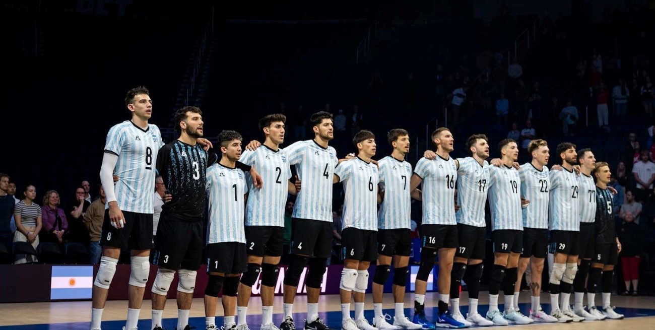 Vóley: Argentina venció al bicampeón olímpico Francia en su debut en la VNL
