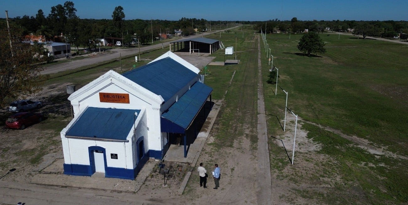 Provincia y municipio avanzan con obras urbanas en Cañada Ombú