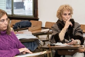 María Angélica Gastaldi junto a Mariela Uberti. Foto: Gentileza